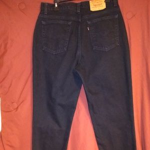 Levi's Black VINTAGE Jeans, Orange Tag 16521-0260